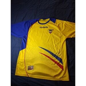 ECUADOR 2006 2007 HOME VINTAGE FOOTBALL SHIRT SOCCER JERSEY LARGE